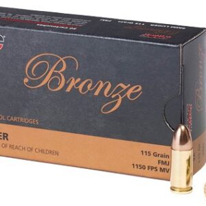 PMC 9MM LUGER 115GR FMJ - 50RD 20BX/CS