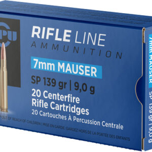 PPU 7X57MM MAUSER 139GR JSP - 20RD 10BX/CS