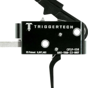 TRIGGERTECH AR-15 TWO STAGE - BLACK COMPETITIVE FLAT