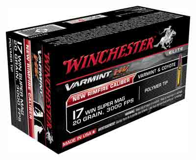 WINCHESTER VARMINT HV 17 WSM - 20GR V-MAX 50RD 10BX/CS
