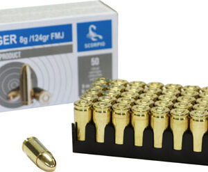 SCORPIO 9MM LUGER 124GR FMJ - 50RD 20BX/CS
