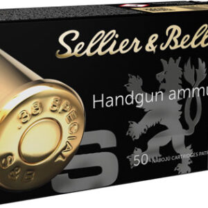 S&B 38 SPECIAL 158GR FMJ-RN - 50RD 20BX/CS