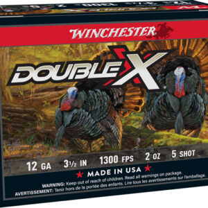 WINCHESTER DOUBLE-X 12GA 3" - 1-3/4OZ #5 10RD 10BX/CS