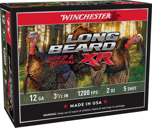 WINCHESTER LONG BEARD XR 12GA - 3.5" 2OZ #5 10RD 10BX/CS