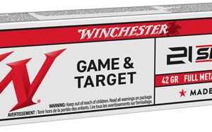 WINCHESTER USA 21 SHARP 37GR - FMJ 1325 FPS 100RD 20BX/CS