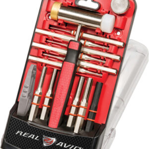 REAL AVID ACCU-PUNCH HAMMER - AND AR 15 PIN PUNCH SET