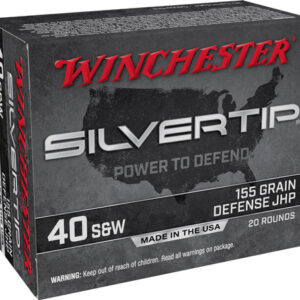 WINCHESTER SILVERTIP 40 SW - 155GR HP 20RD 10BX/CS
