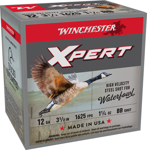 WINCHESTER XPERT STEEL 12GA - 3.5" 1-1/40Z #BB 25RD 10BX/CS