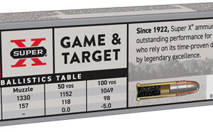 WINCHESTER SUPER-X 22LR 40GR - LEAD-RN 1300FPS 100RD 20BX/CS