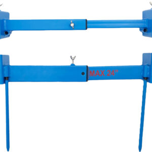 BASH TARGET STEEL TARGET STND - PRO 2X4 24" ADJ PAPER/PLASTIC