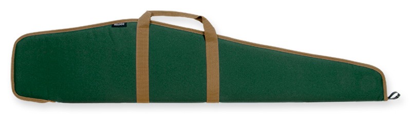 BULLDOG RIFLE CASE 48" GREEN - W/TAN TRIM 5/8" PADDING - Image 2