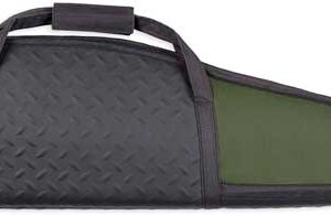 BULLDOG ARMOR RIFLE CASE 48" - GREEN W/ BLK EXTRA THICK PAD