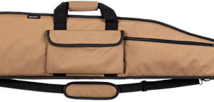BULLDOG DELUXE LONG RANGE CASE - 48" TAN W/ BLK 2 ACCESS POCKE