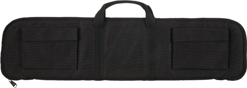 BULLDOG TACTICAL SHOTGUN CASE - 48" BLACK 2 EXTERNAL POCKETS