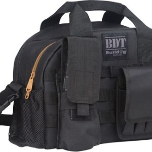 BULLDOG TACTICAL RANGE BAG W/ - MOLLE MAG POUCHES BLACK