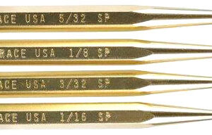 GRACE USA PUNCH SET - STARTER PUNCH SET OF 4 BRASS