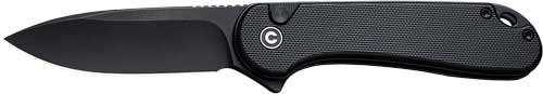 CIVIVI KNIFE ELEMENTUM II 2.96 - " G-10/BLK STONEWASH BTTN LOCK