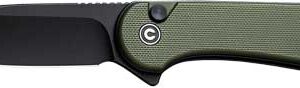 CIVIVI KNIFE ELEMENTUM II 2.96 - " OD GREEN G10/BLK STONEWASH