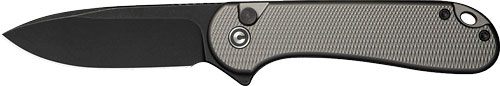 CIVIVI KNIFE ELEMENTUM II 2.9" - DAIMOND PATTERN GRAY/BLACK - Image 2