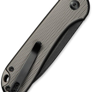 CIVIVI KNIFE ELEMENTUM II 2.9" - DAIMOND PATTERN GRAY/BLACK