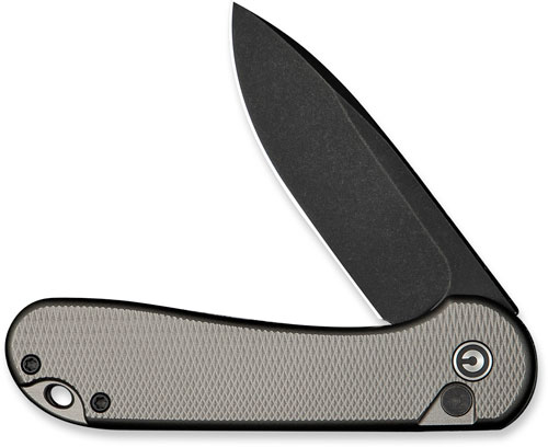 CIVIVI KNIFE ELEMENTUM II 2.9" - DAIMOND PATTERN GRAY/BLACK - Image 5