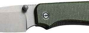 CIVIVI KNIFE BABY BANTER 2.34" - GREEN MICARTA/GRAY STNWSH