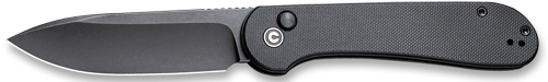 CIVIVI KNIFE ELEMENTUM 3.47" - BLACK G-10/BLACK STONEWASH - Image 2