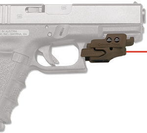 CRIMSON TRACE RAIL MASTER - LASER RED UNIVERSAL MOUNT TAN