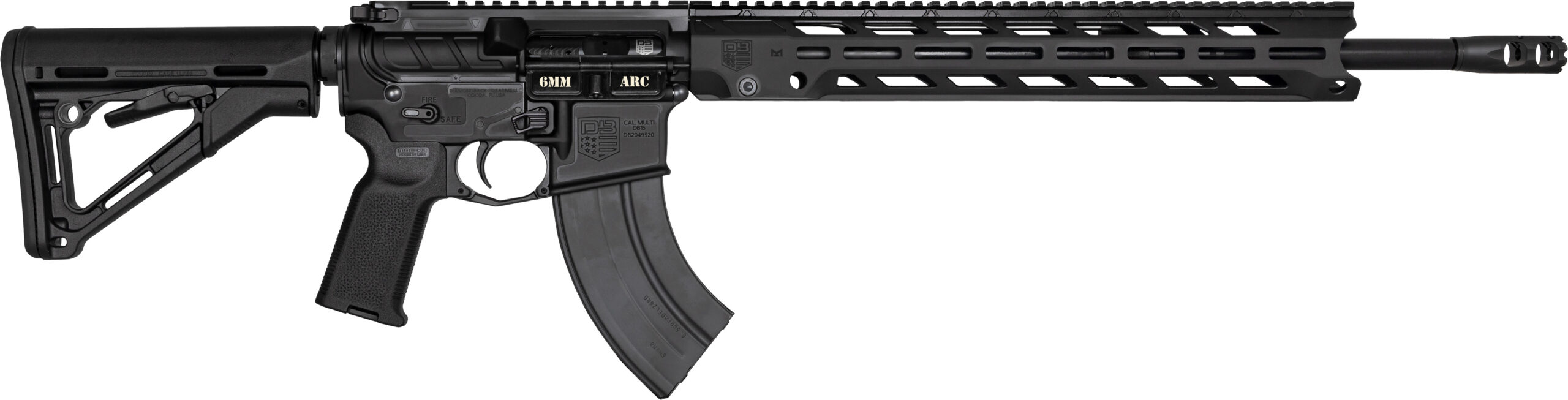 DBF DB15 OBSI 6MM ARC 18BK 26R