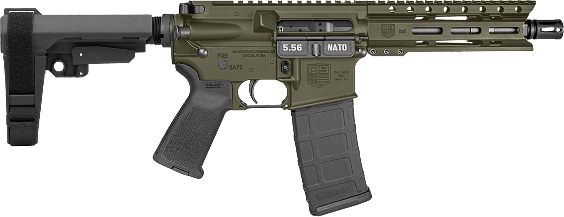 DBF DB15 5.56 PST 7ODG 30RD