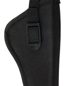 BULLDOG OWB HOLSTER W/TB RH - PIT BULL NYLON BLACK REVOLVER