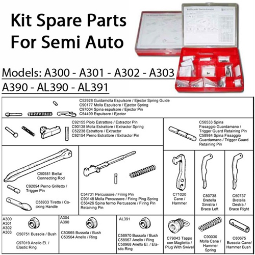 BERETTA SPARE PARTS KIT FOR - SEMI-AUTO A301 TO AL391