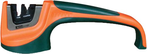 ACCUSHARP PULL THROUGH - SHARPENER ORANGE/GREEN