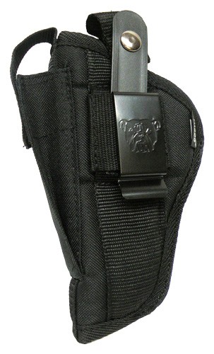 BULLDOG EXTREME SIDE HOLSTER - BLACK RUGER MARK AUTOS 5-7"BBL