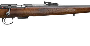CZ 457 LUX 22WMR 24.5" - BLUED BARREL WALNUT STOCK
