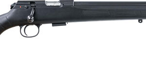 CZ 457 AMERICAN 17 HMR 20.5" - THREADED BBL. BLACK STOCK