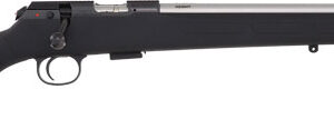 CZ 457 AMERICAN 22LR 20.5" SS - THREADED BBL. BLACK STOCK