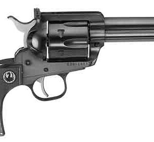 RUGER BLACKHAWK 45LC 4-5/8" - AS BLUED BLACK CHECKERED