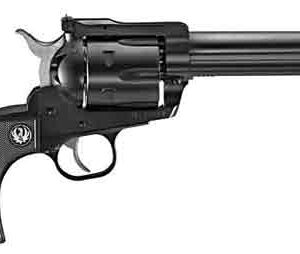 RUGER BLACKHAWK 45LC 5.5" AS - BLUED BLACK CHECKERED SYN