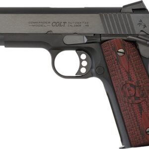 COLT LIGHTWEIGHT COMMANDER 9MM - 4.25" 8RD ANODIZE BLUED
