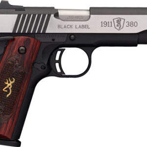 BROWNING 1911-380 BLACK LABEL - MEDALLION PRO 4.25"FS WOOD