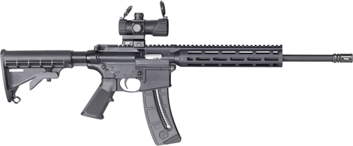 S&W M&P15-22 SPORT OR 22LR - 16.5" MP100 RED/GRN DOT 25-RD - Image 2