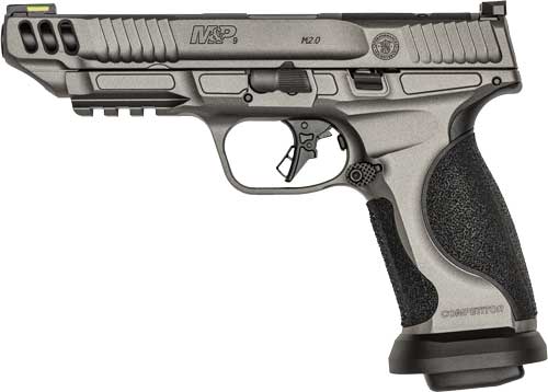 S&W M&P9 M2.0 PC COMPETITOR 5" - 4-17-RD MAG METAL FR TUNG GRAY - Image 2