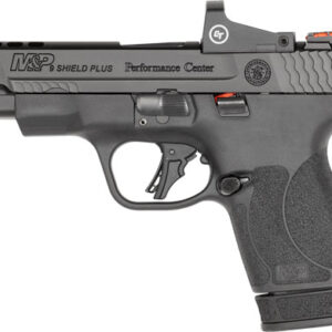 S&W PC M&P9 SHLD PLUS 9MM 4" - PORTED FIBER OPTICS W/RED DOT
