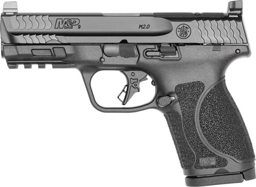 S&W M&P9 M2.0 COMP 15-SHOT 4" - OPTIC READY NO THUMB SAFETY BL