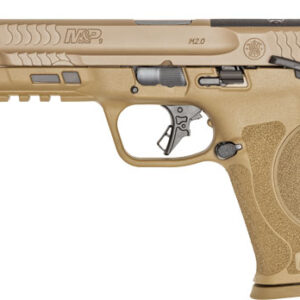 S&W M&P9 M2.0 9MM 5" OPTIC - READY 17-SHOT THUMB SAFETY FDE
