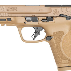 S&W M&P9 M2.0 COMPACT 9MM 4" - 15-SH OPTICS READY SAFETY FDE