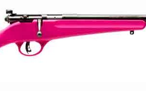SAVAGE RASCAL YOUTH SINGLESHOT - 22LR ACCU TRIGGER BLUED/PINK