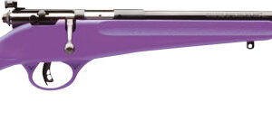 SAVAGE RASCAL YOUTH SINGLESHOT - 22LR ACCU TRIG BLUED/PURPLE
