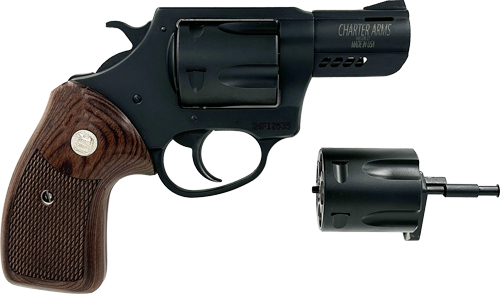 CHARTER ARMS DOUBLE DOG 2.2" - 9MM/357 MAG PORTED BLACK